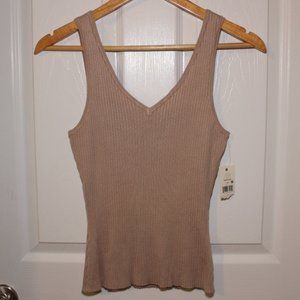 Ophelia Roe Ribbed Knit Tank Top